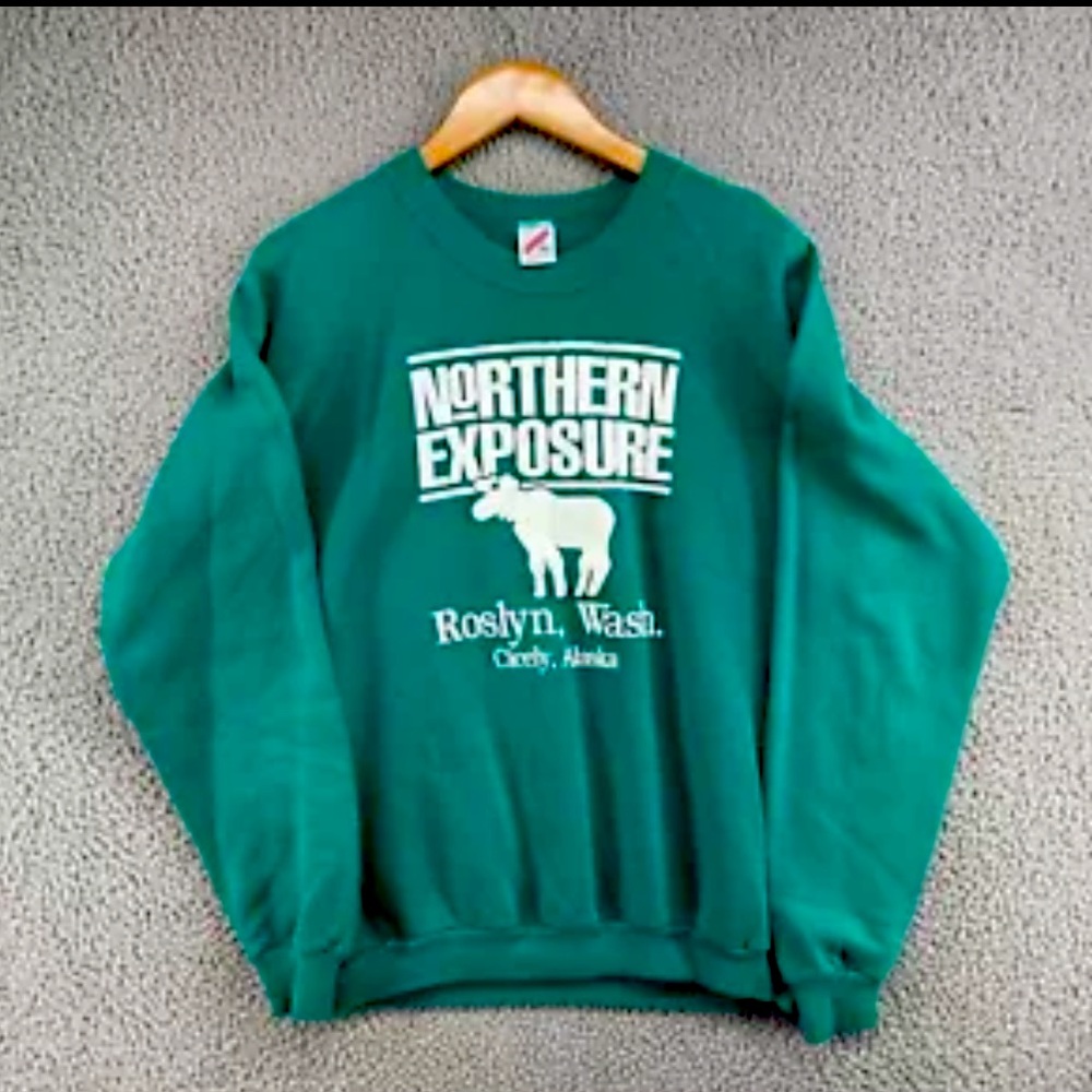 Northern Exposure Green Sweater